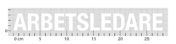 STANDARDARTIKEL: ARBETSLEDARE