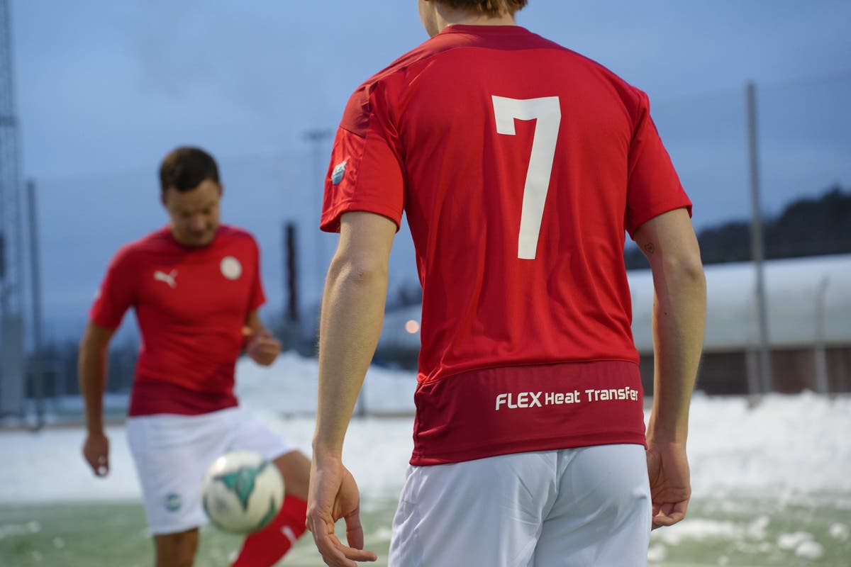 Nummertryck på sportklader