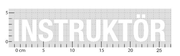 STANDARDARTIKEL: INSTRUKTÖR