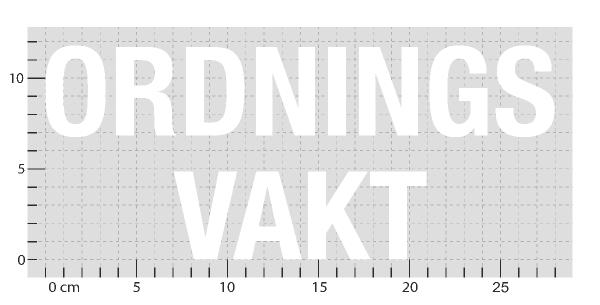 STANDARDARTIKEL: ORDNINGSVAKT