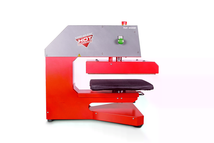 Hot 1000e transferpress från Hot screen