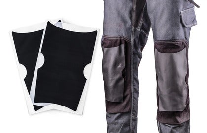 KNEE REINFORCEMENT 15X24,6 SVART