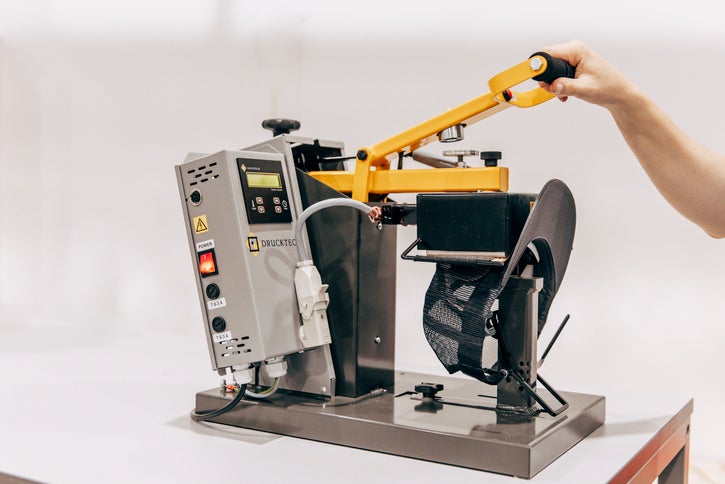 Applicering med en kepspress