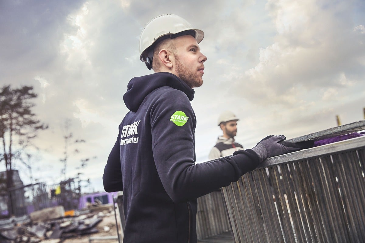 Arbetskläder med transfer