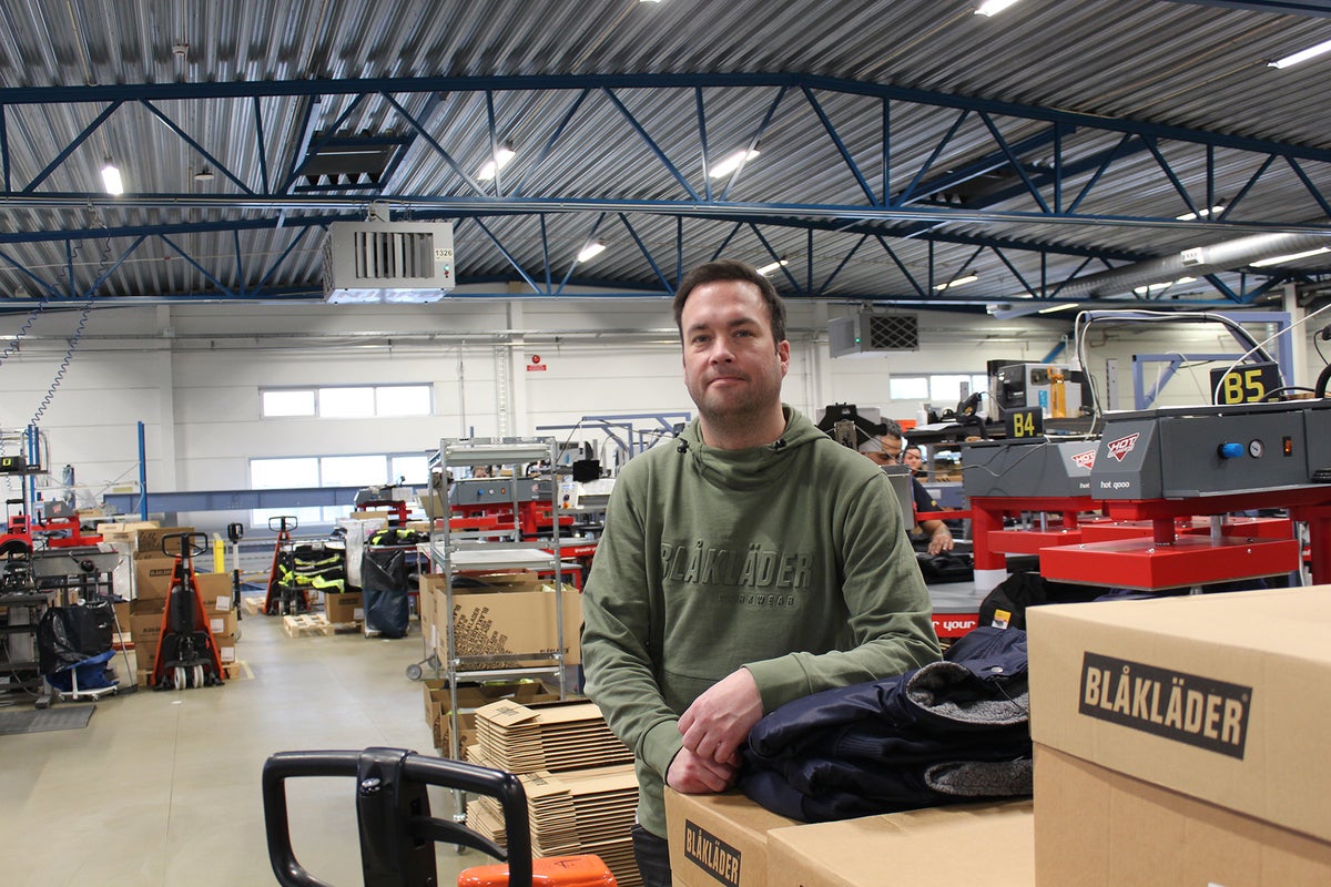 Gruppledare Från Blåkläder